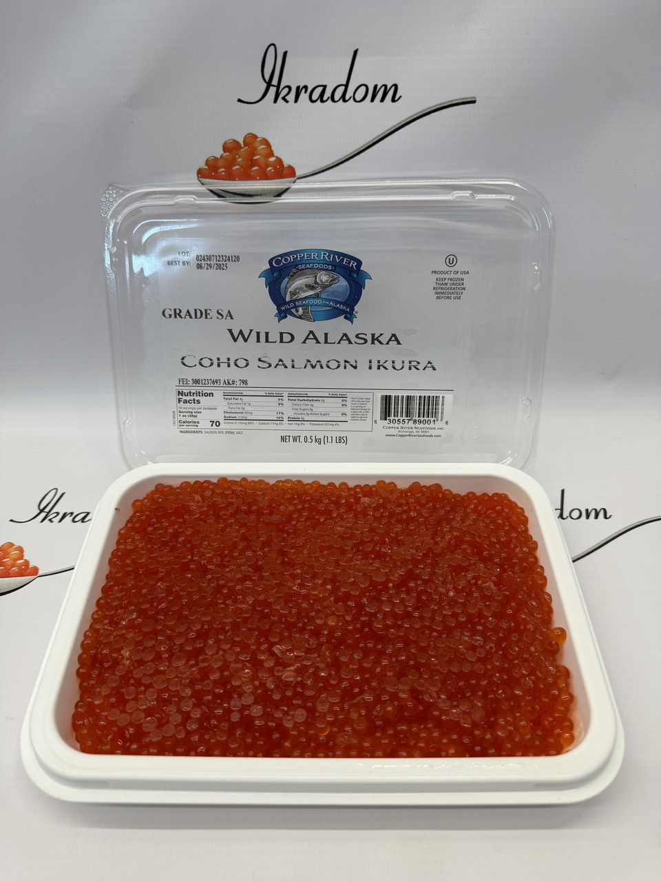 Ікра кіжуча вага 500 грамм, фото 1