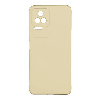 Чохол Full Case TPU+Silicone Touch для Xiaomi POCO F4 4G/5G Ivory
