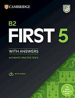 Книга Cambridge English B2 First 5 Student's Book with key and Downloadable Audio