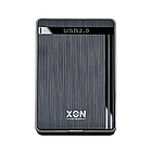 Зовнішня кишеня XON MemoryCase для 2.5" SATA HDD/SSD USB 2.0 Чорна (XHC1A12S21PB 6587), фото 2