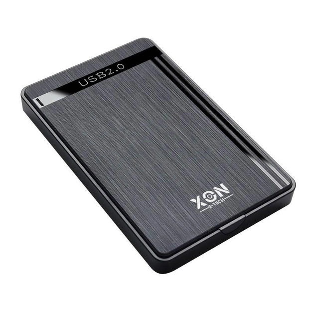 Зовнішня кишеня XON MemoryCase для 2.5" SATA HDD/SSD USB 2.0 Чорна (XHC1A12S21PB 6587), фото 1