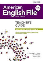 American English File Third Edition Starter Teacher's Book with Teacher Resource Center