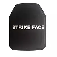 Бронеплита керамическая плита: Легкие бронепластины Strike Face, Сертифицированные, 6 класс ДСТУ, Пара 2 шт дл