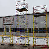 Вишка-тура будівельна, ліси на колесах 2.0 х 2.0 (м) 10+1, фото 10