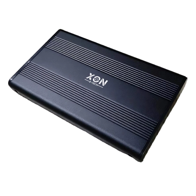 Зовнішня кишеня XON MemoryCase для 2.5" SATA HDD/SSD USB 3.0 Чорна (XHC3A13S21MB 6600), фото 1