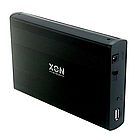 Зовнішня кишеня XON MemoryCase для 2.5" SATA HDD/SSD USB 3.0 Чорна (XHC3A13S21MB 6600), фото 3