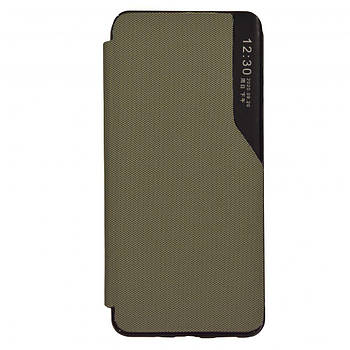 Чохол-книжка Business Fabric для Samsung M52 2021 M526B Green