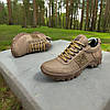 Чоловічі тактичні літні кросівки койот, військові кроси на літо, літнє армійське взуття розмір 40-45, фото 4