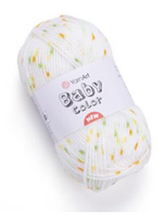 Нитки пряжа для в'язання акрилова BABY COLOR  YarnArt Беби Колор Ярнарт №  202