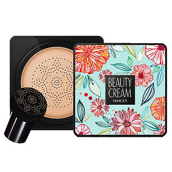 Тональний крем кушон Images Moisture Beauty Cream Concealer + спонжик, тон Натуральний / Тонуючий крем для обличчя