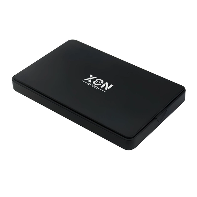 Зовнішня кишеня XON MemoryCase для 2.5" SATA HDD/SSD USB 3.1 Type-C Чорна (XHC2C13S21PB 6617), фото 1