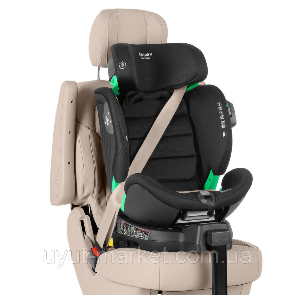 Універсальне автокрісло CARRELLO Empire CRL-12805 i-Size 40-150см ISOFIX, поворот, опорна стійка