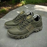 Мужские тактические кроссовки весна-лето (хаки), летние военные кроссы, армейская обувь для военных всу