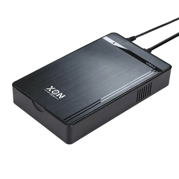 Зовнішня кишеня XON MemoryCase для 3.5" SATA HDD USB 3.0 Чорна (XHC3A13S31MB 6624)