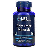 Витамины и минералы Life Extension Only Trace Minerals, 90 вегакапсул DS