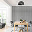 Настінні рейки Сіре дерево Титан WPC 160*3000*23мм 3Д стінові панелі декоративні композит, фото 8