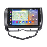 Штатная магнитола Lesko для Honda Jazz I 2001-2005 экран 9" 2/32Gb CarPlay 4G Wi-Fi GPS Prime sl