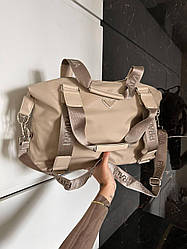 Жіноча сумка Прада бежева Prada Beige
