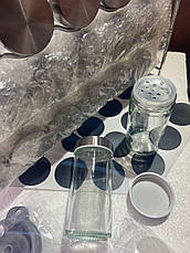 Стелаж із банками для спецій 18 шт. 120 мл, Amazon, Німеччина, фото 2