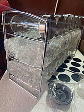 Стелаж із банками для спецій 18 шт. 120 мл, Amazon, Німеччина, фото 4