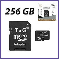 Карта памяти SD Micro 256 gb Микро сд флешка 256гб для телефона видеорегистратора планшета MicroSDXC 256 гб A1