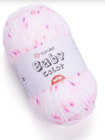 Нитки пряжа для в'язання акрилова BABY COLOR  YarnArt Беби Колор Ярнарт № 212