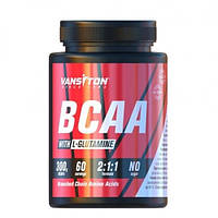 Аминокислота BCAA для спорта Vansiton BCAA 300 g 60 servings Unflavored PS, код: 7907389