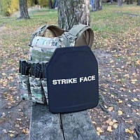 Керамические бронепластины Strike Face 6 класса ДСТУ 25х30 Плиты 4 класс НАТО для плитоноски 2 шт