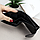 Жіночий шкіряний гаманець чорний Jess 375-2023-1 на кнопці, фото 5