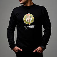 Світшот утеплений Kevin! чорний