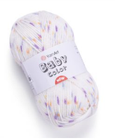 Нитки пряжа для в'язання акрилова BABY COLOR  YarnArt Беби Колор Ярнарт № 217