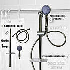 Душова стійка ISTANBUL SLIDING з ручною лійкою на три режими, душовий гарнітур з ручною лійкою, фото 2