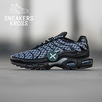 Мужские кроссовки Nike Air Max Plus TN Black Blue, Демисезонные кроссовки Найк Аир Макс ТН Плюс