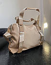 Жіноча сумка Прада бежева Prada Beige, фото 3