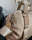 Жіноча сумка Прада бежева Prada Beige, фото 7