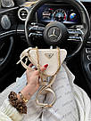 Жіноча сумка Прада бежева Prada Beige, фото 6