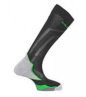 Шкарпетки гірськолижні Salomon X-MAX M 39-41 black/grey green (L3788570057-41)