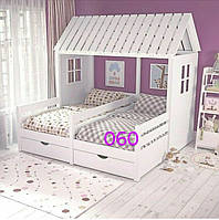 Дерев'яне ліжко "МОНИК ПЛЮС"