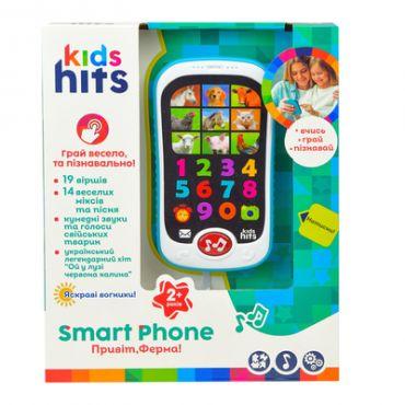 МУЗИЧНИЙ ТЕЛЕФОН ПРИВІТ ФЕРМА, KIDS HITS, фото 1