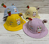Панамка для детей "Lovely Rabbit" с ушками опт