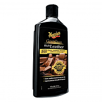 Лосьон 3 в 1 для ухода за кожаным салоном Meguiar's G7214 Gold Class Rich Leather Lotion 3 in 1, 414 мл