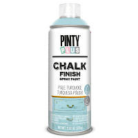 Краска-аэрозоль Pintyplus на водной основе Chalk-finish, Бирюза светлая, 400 мл (8429576231403)