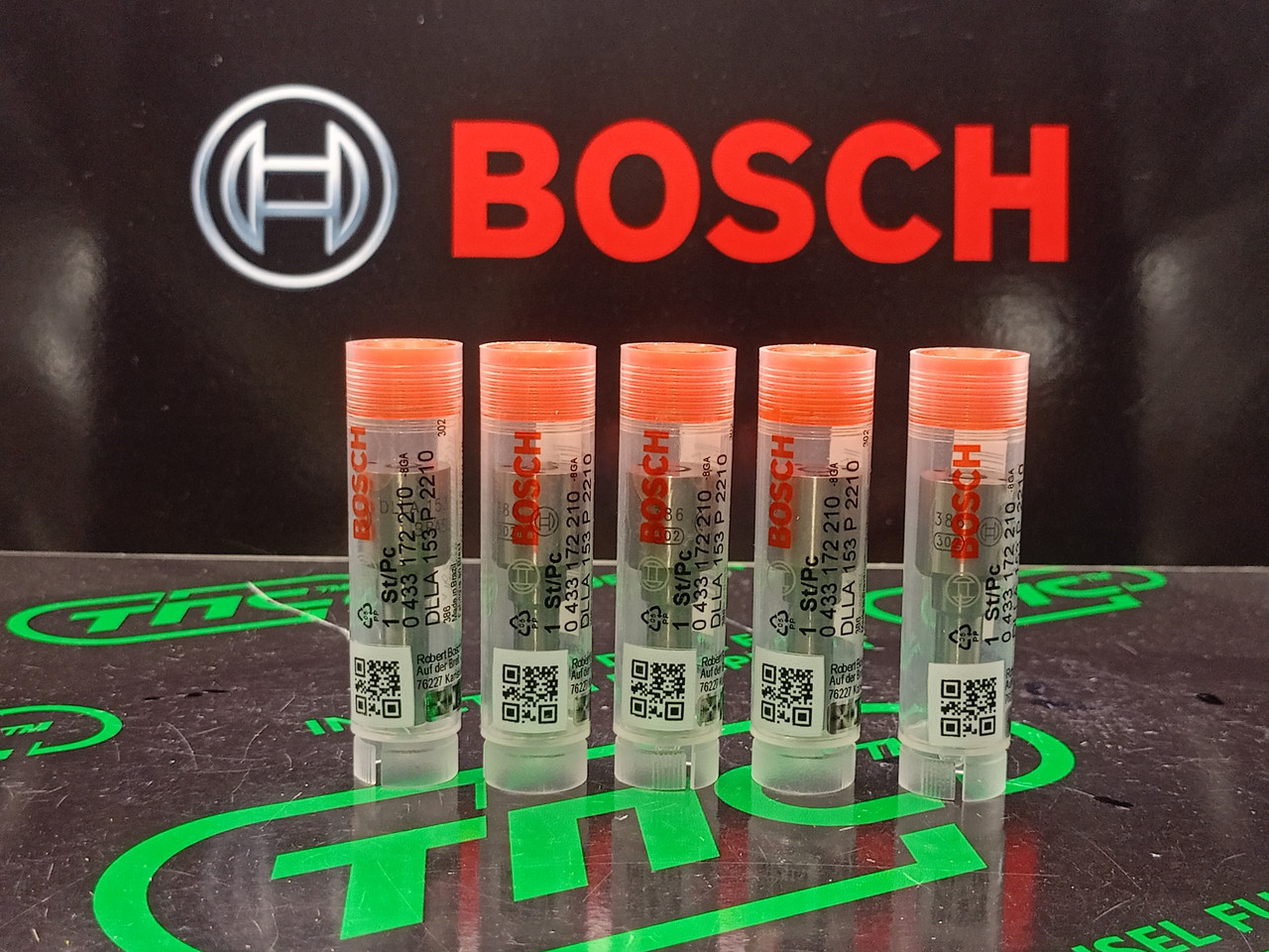 Розпилювач дизельної форсунки CR DLLA 153 P 2210 (0433172210) BOSCH WEICHAI WP7