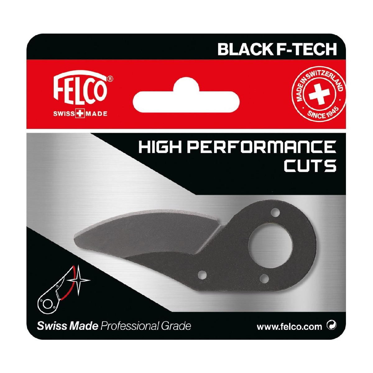 Змінна деталь Felco 6/3 F-Tech (лезо з тефлоновим покриттям для секаторів Фелко 6, 12)