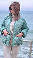 Куртка жіноча Шанель Тканина: плащівка силікон 100 Розмір: норма (42-46) батал (48-52)