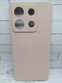 Чохол для Xiaomi Redmi Note 13 5G накладка бампер pink sand