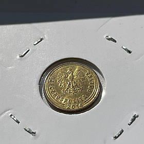 Монета Польща 1 грош, 2014 року