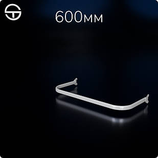 Дуга L6-08315, L600 s0,8 (ов.тр.30x15). Торговельні комплектуючі та аксесуари під торгове обладнання для одягу