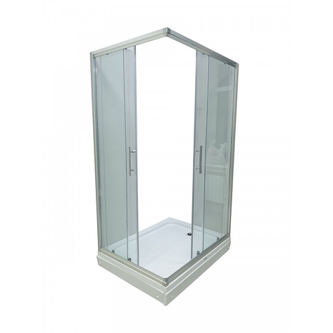 Душова кабіна Veronis Unimar 100x80 матове скло (без піддона), фото 1