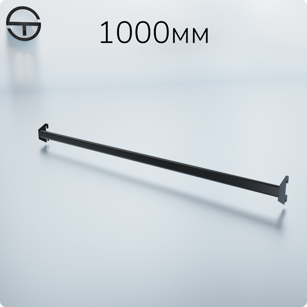 Тримач кронштейна L10-0315 (тр.ов.30x15). Рейки-опори комплектуючі до торгового обладнання, фото 1